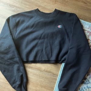Champion cropped sweatshirt from Urban Outfitters